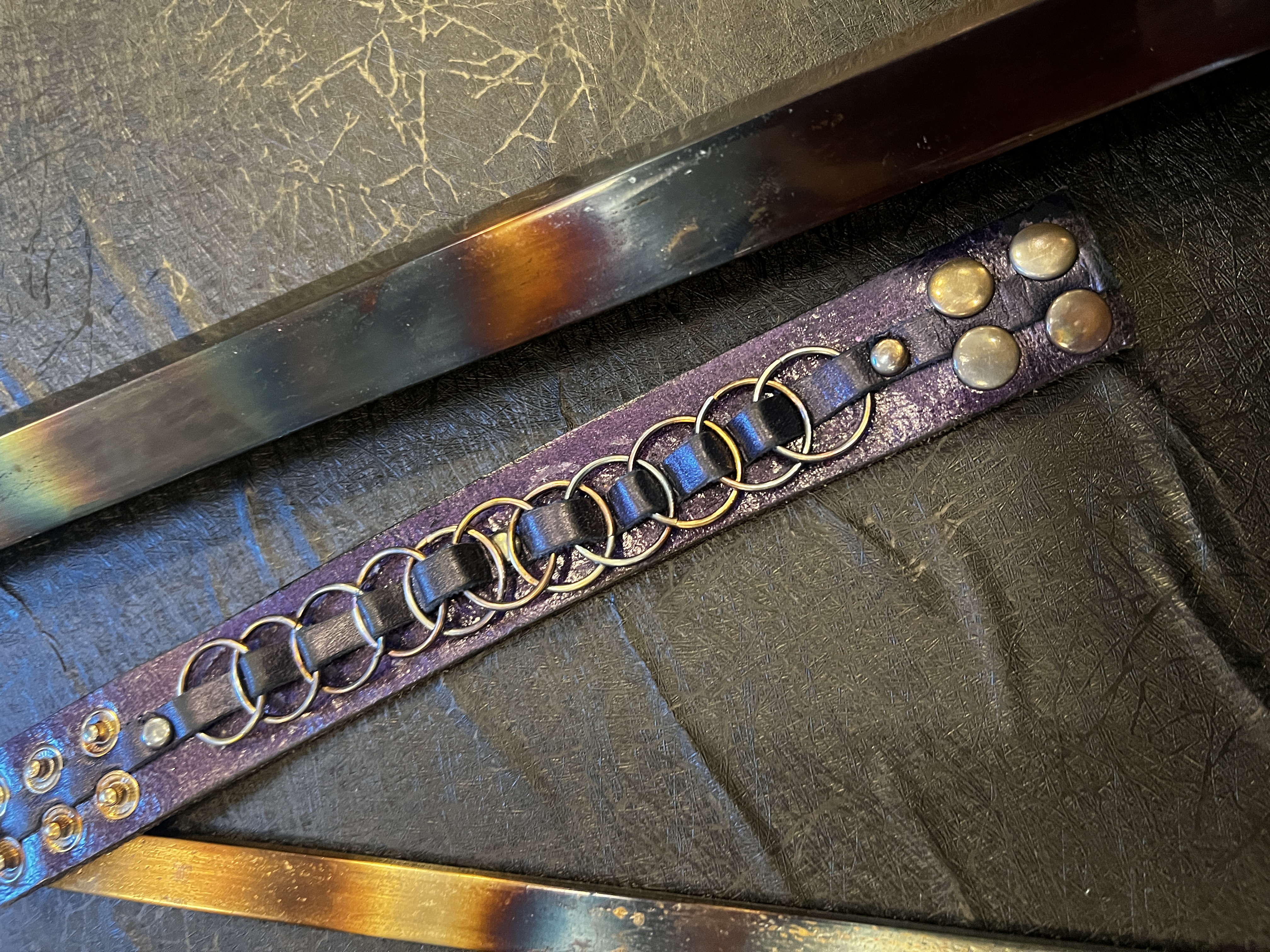 interlaced ring cuff
